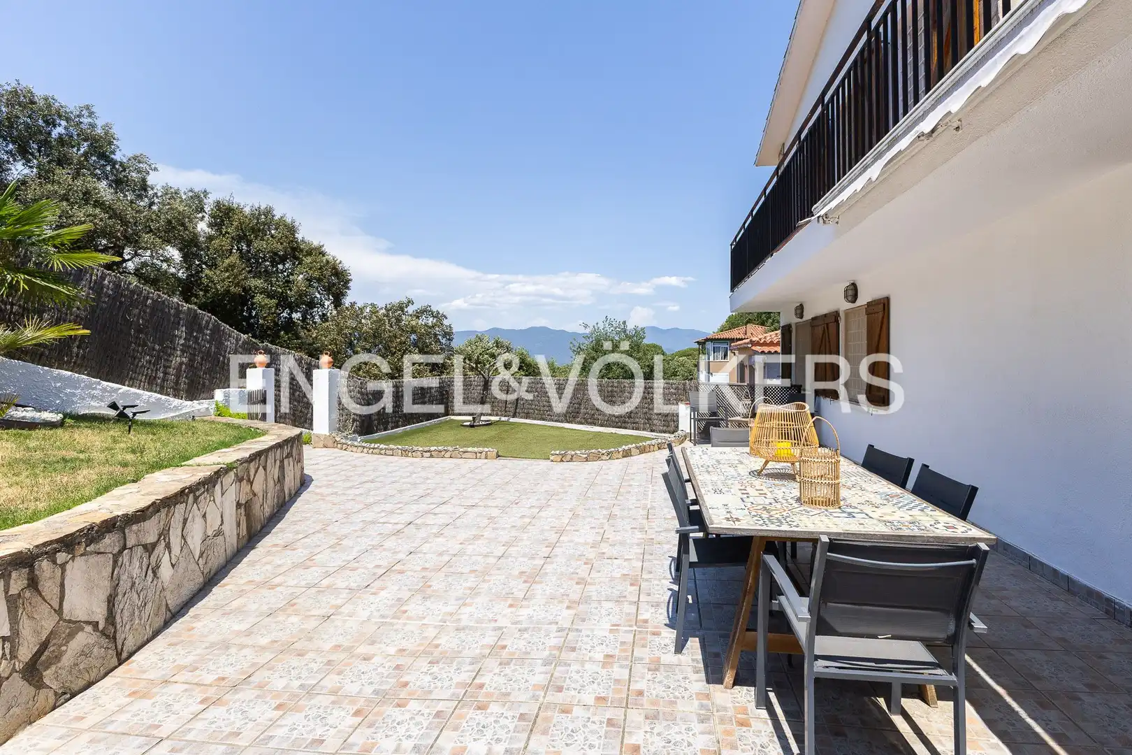 Terrassa de Casa o xalet en venda en Dosrius amb Calefacció, Jardí privat i Terrassa