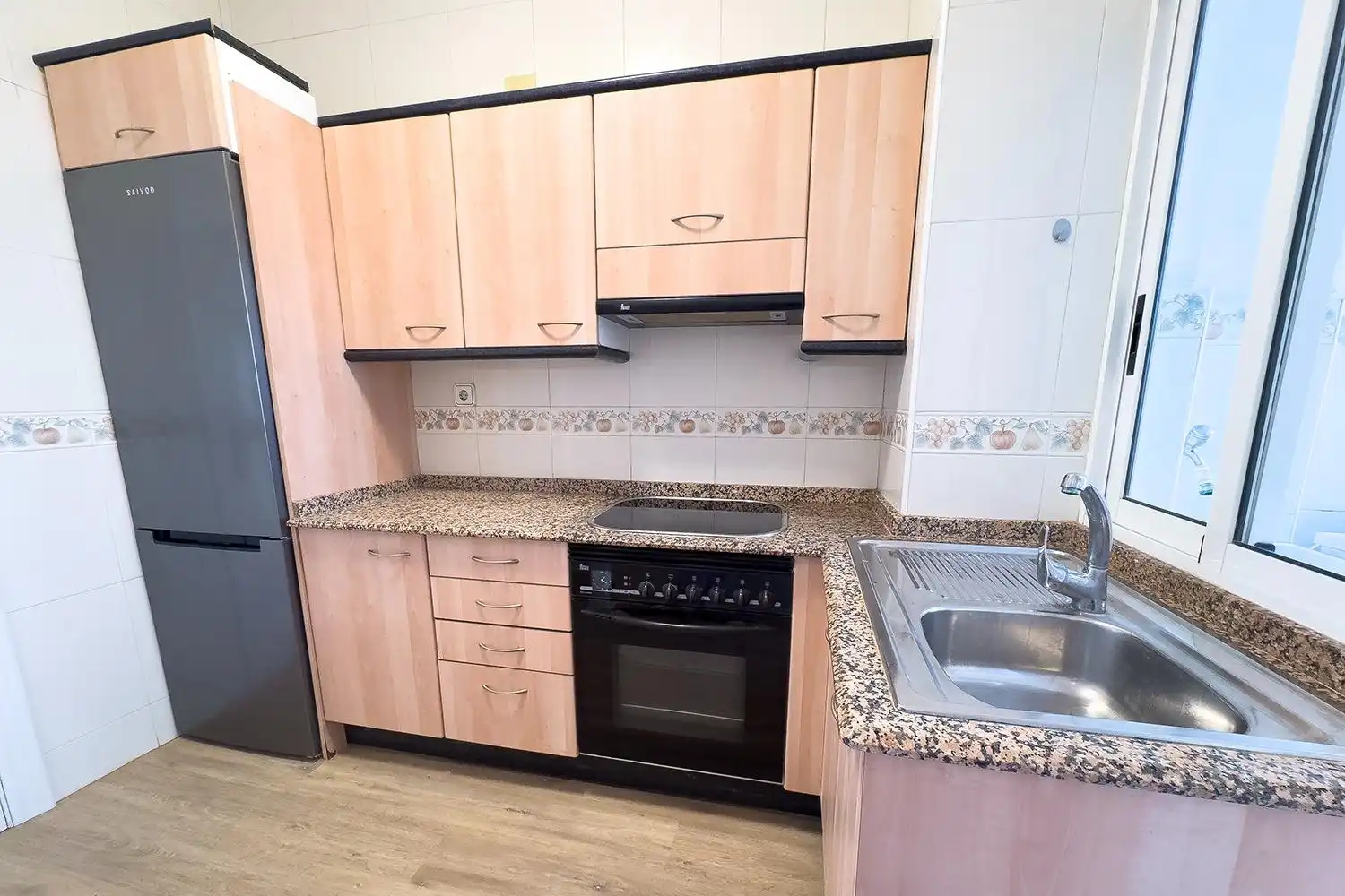 Cocina de Piso de alquiler en Alicante / Alacant con Aire acondicionado y Terraza