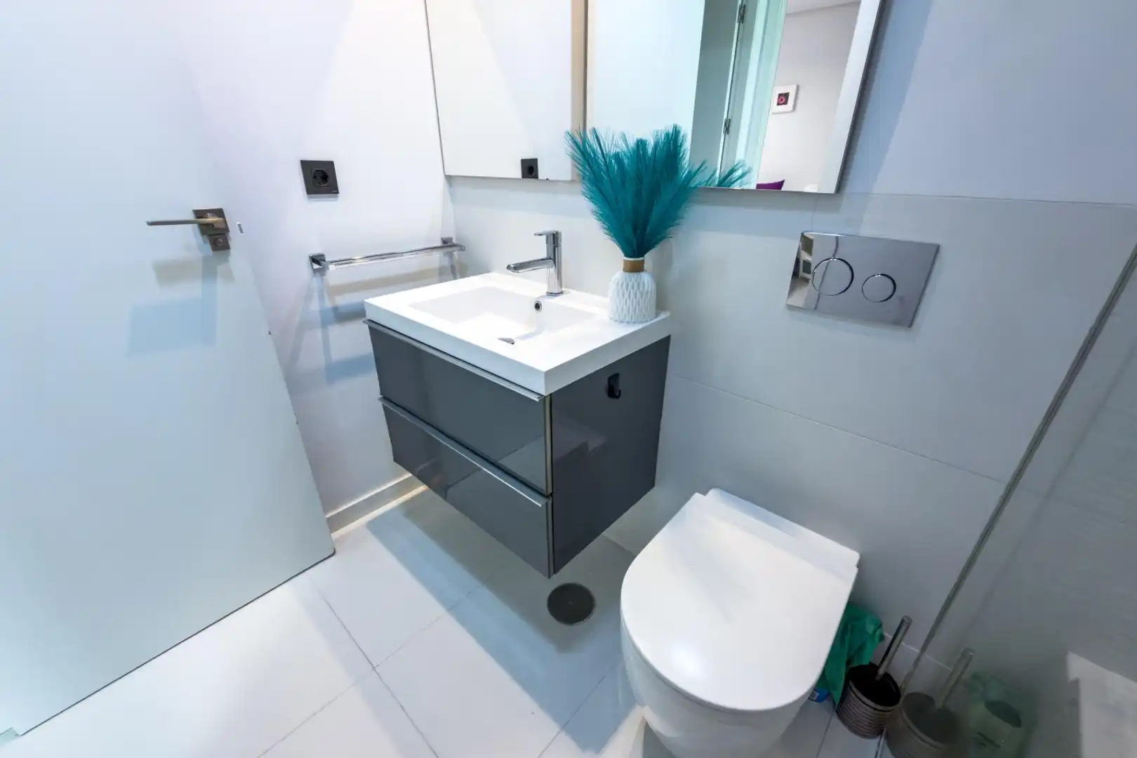Bathroom of Ground floor for sale in Pilar de la Horadada  with Air Conditioner, Heating and Private garden