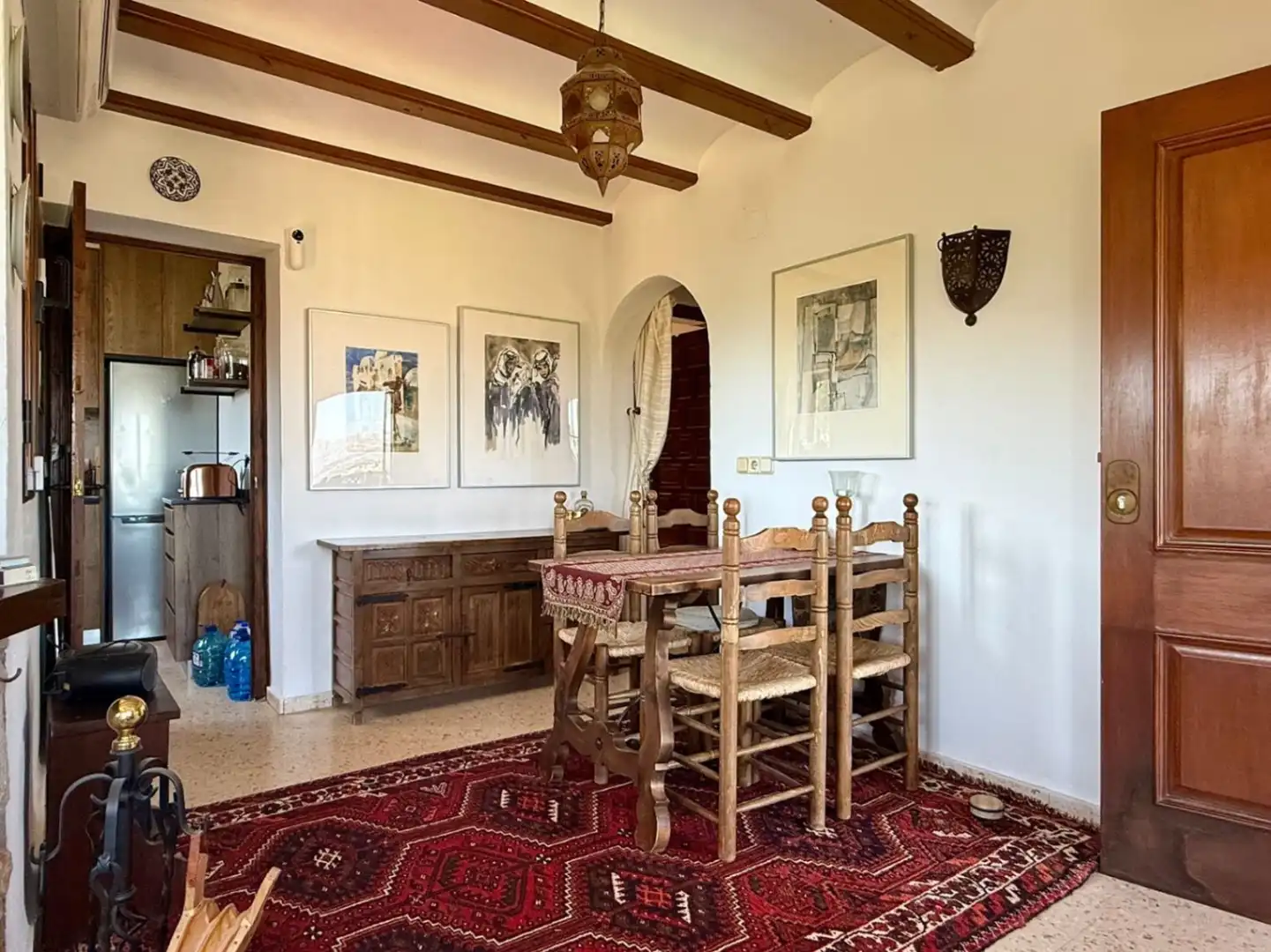 Esszimmer von Haus oder Chalet zum Verkauf in Pedreguer mit Klimaanlage, Heizung und Privatgarten
