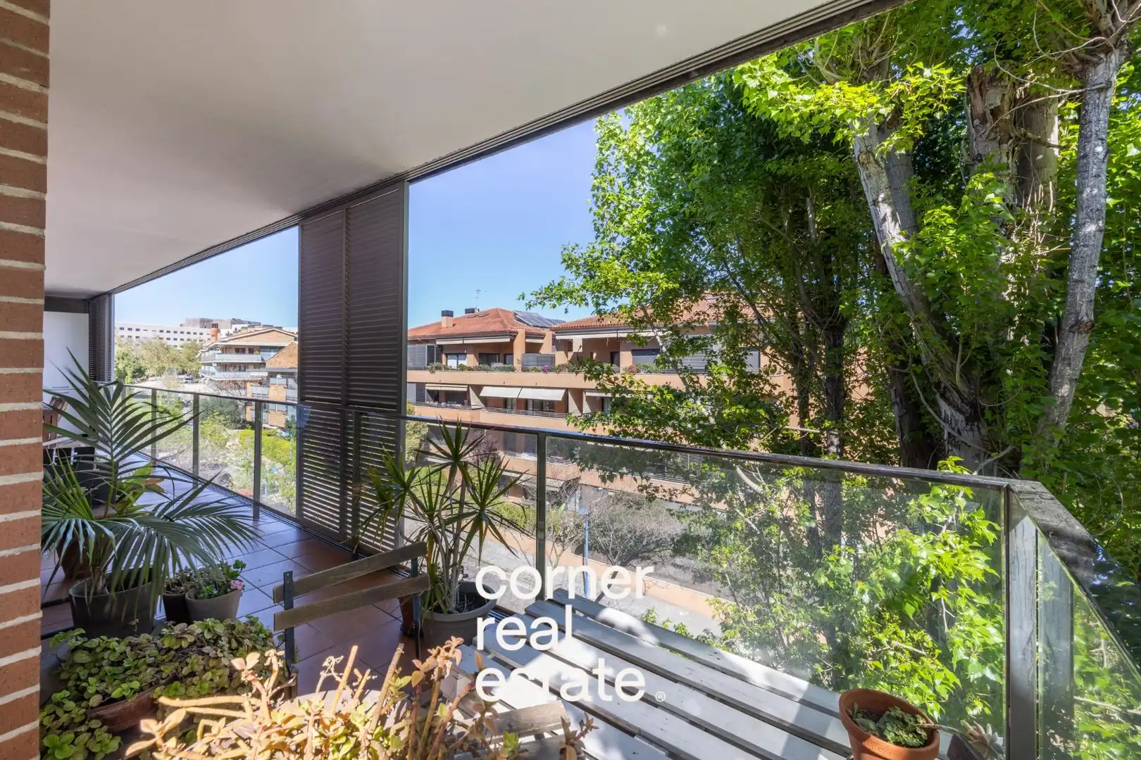 Terrassa de Àtic en venda en Sant Cugat del Vallès amb Calefacció, Parquet i Terrassa