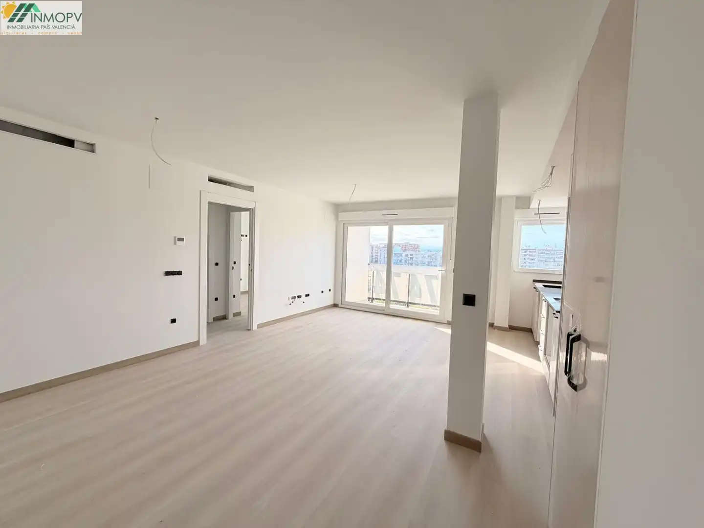 Sala d'estar de Pis en venda en Vinaròs amb Aire condicionat, Calefacció i Parquet