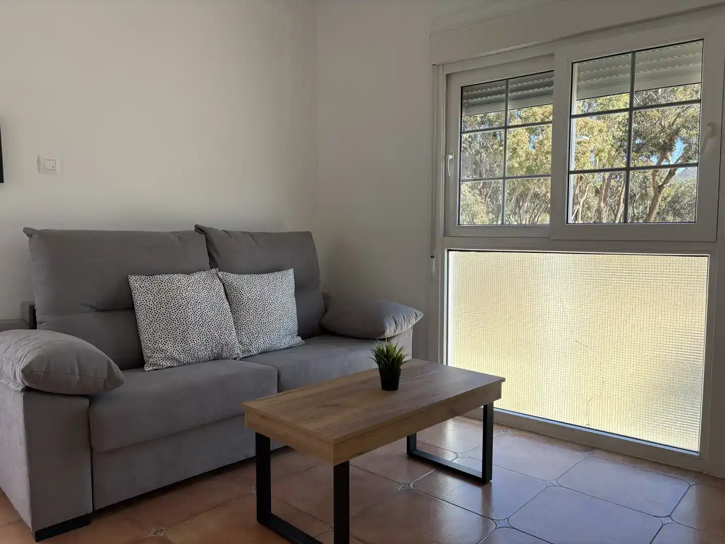 Wohnzimmer von Wohnung zur Miete in Níjar mit Klimaanlage und Möbliert
