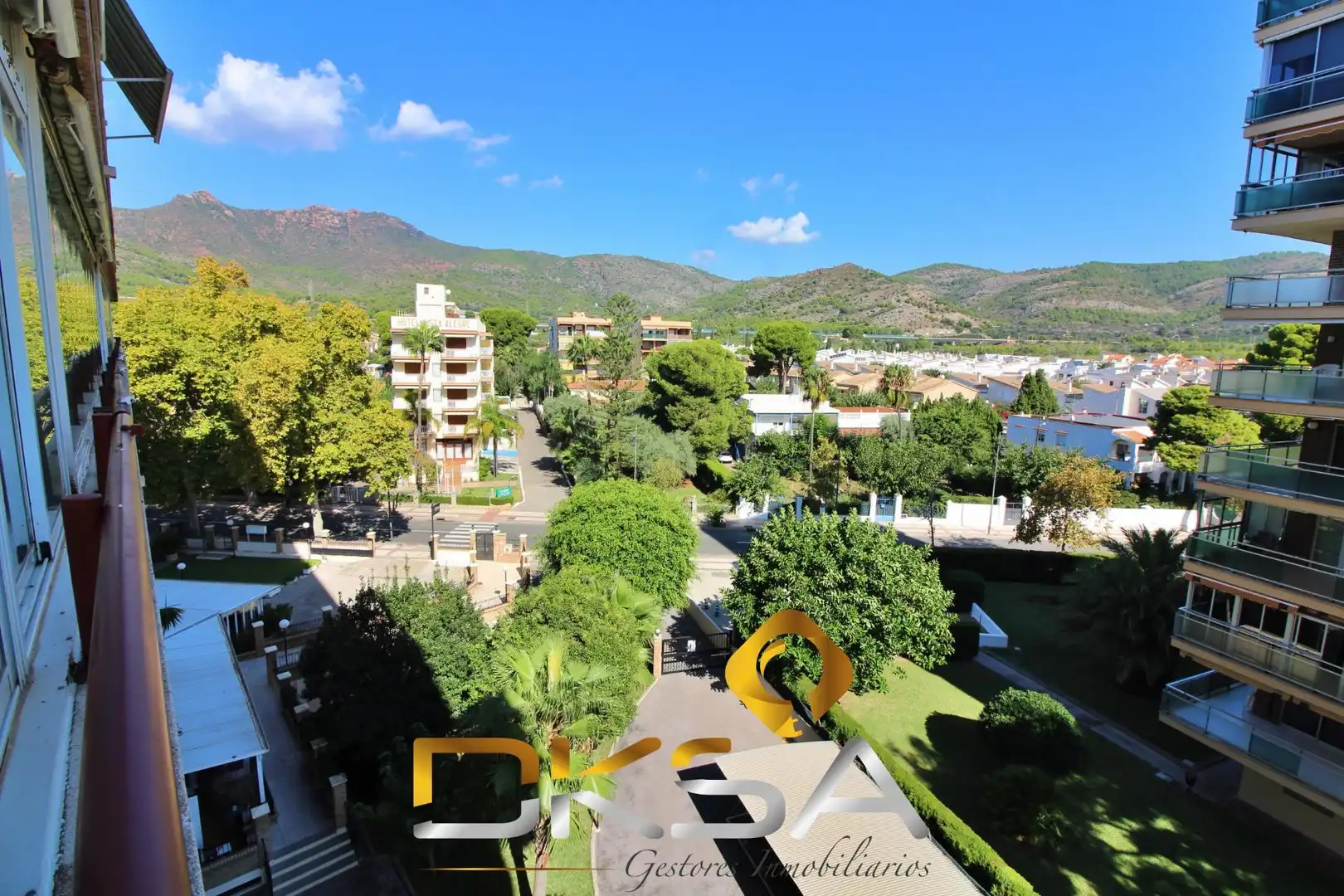 Exterior view of Flat for sale in Benicasim / Benicàssim  with Private garden, Terrace and Balcony