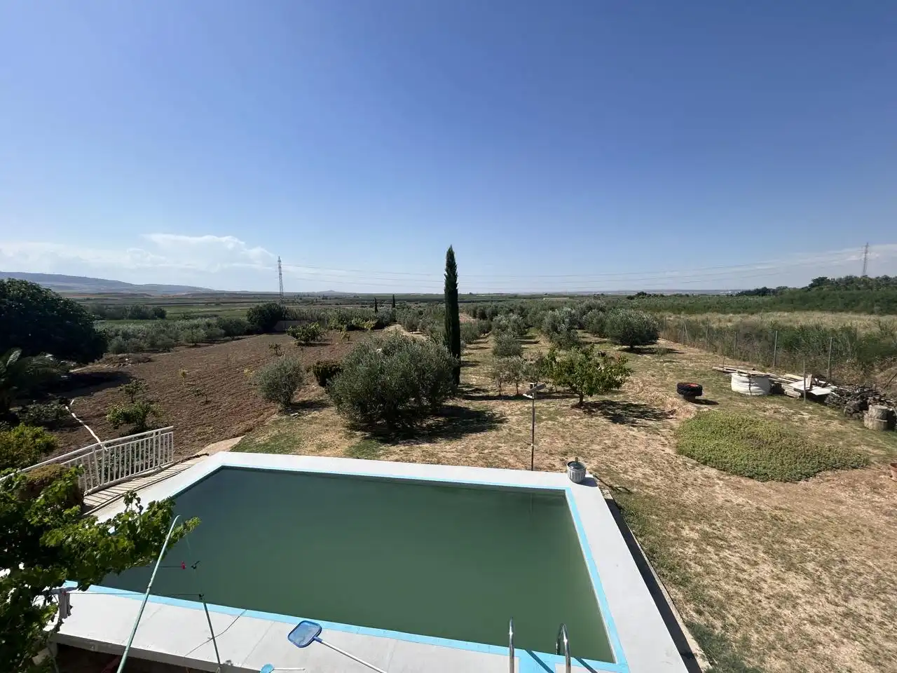 Swimming pool of Country homes for sale in Corella  with Private garden, Terrace and Storage room