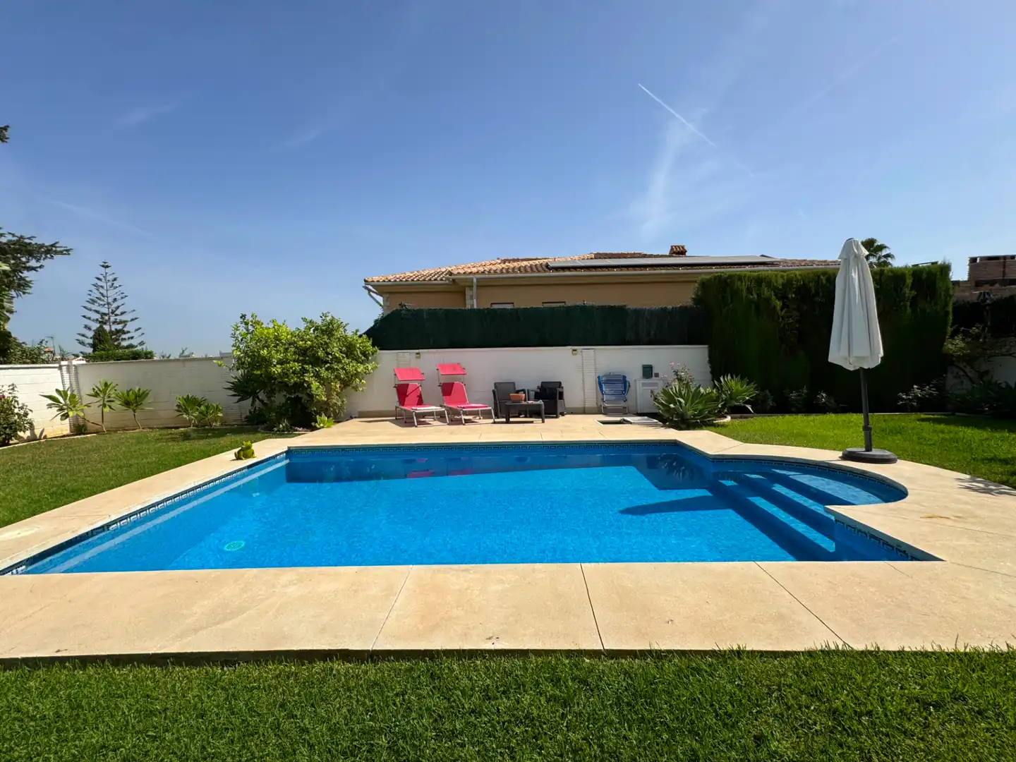 Chalet con piscina en venta en Capellanía - Retamar, imagen 43