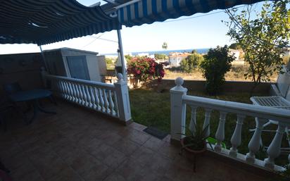 Terrasse von Wohnung zum verkauf in Benalmádena mit Klimaanlage und Terrasse