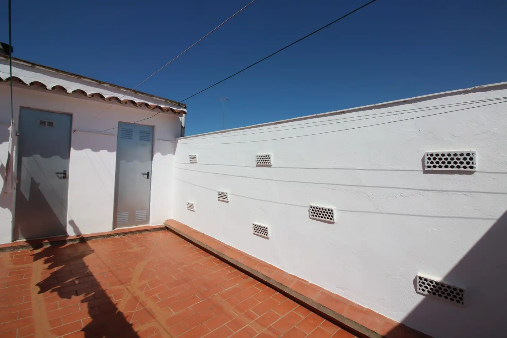 Terrace of Flat for sale in Figueres  with Heating and Storage room