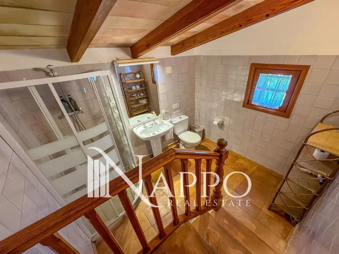 Bathroom of Houses for sale in Sóller  with Air Conditioner, Storage room and Swimming Pool