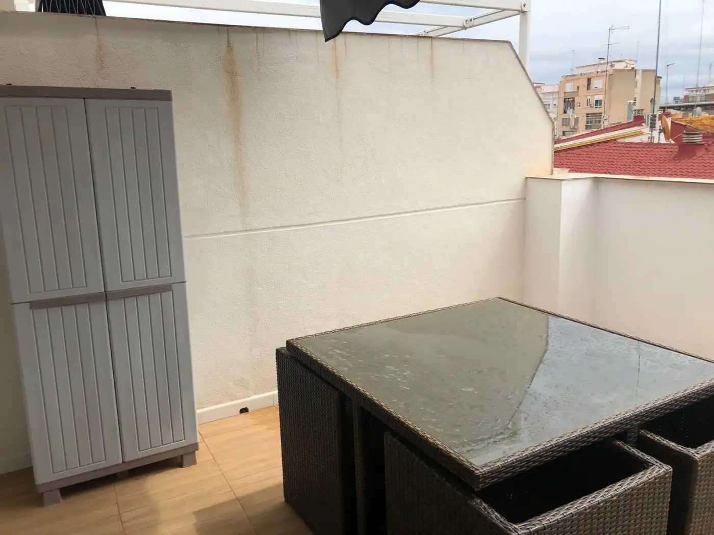 Terraza de Ático de alquiler en Valencia con Aire acondicionado, Calefacción y Terraza