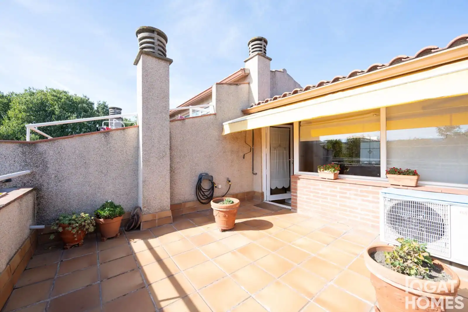 Terrace of Detached homes for sale in Sant Cugat del Vallès  with Air Conditioner, Heating and Terrace