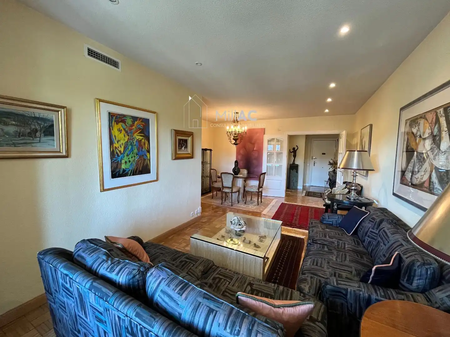 Sala de estar de Piso en venta en Madrid con Aire acondicionado, Calefacción y Terraza