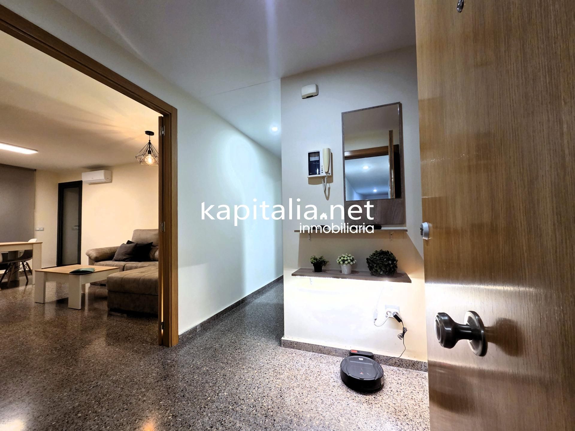 Bedroom of Flat for sale in L'Olleria  with Air Conditioner and Balcony