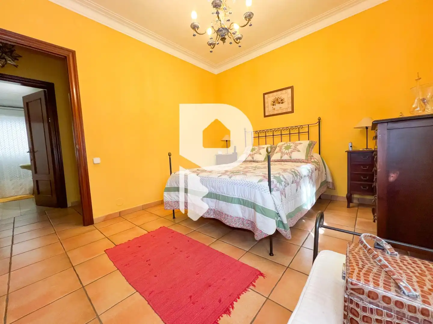 Dormitori de Casa o xalet en venda en Vallirana amb Calefacció, Jardí privat i Terrassa