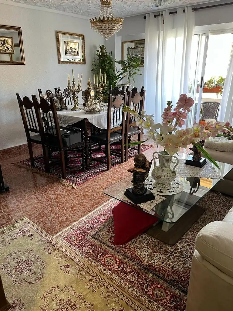 Dining room of Flat for sale in Torrevieja  with Terrace, Furnished and Oven