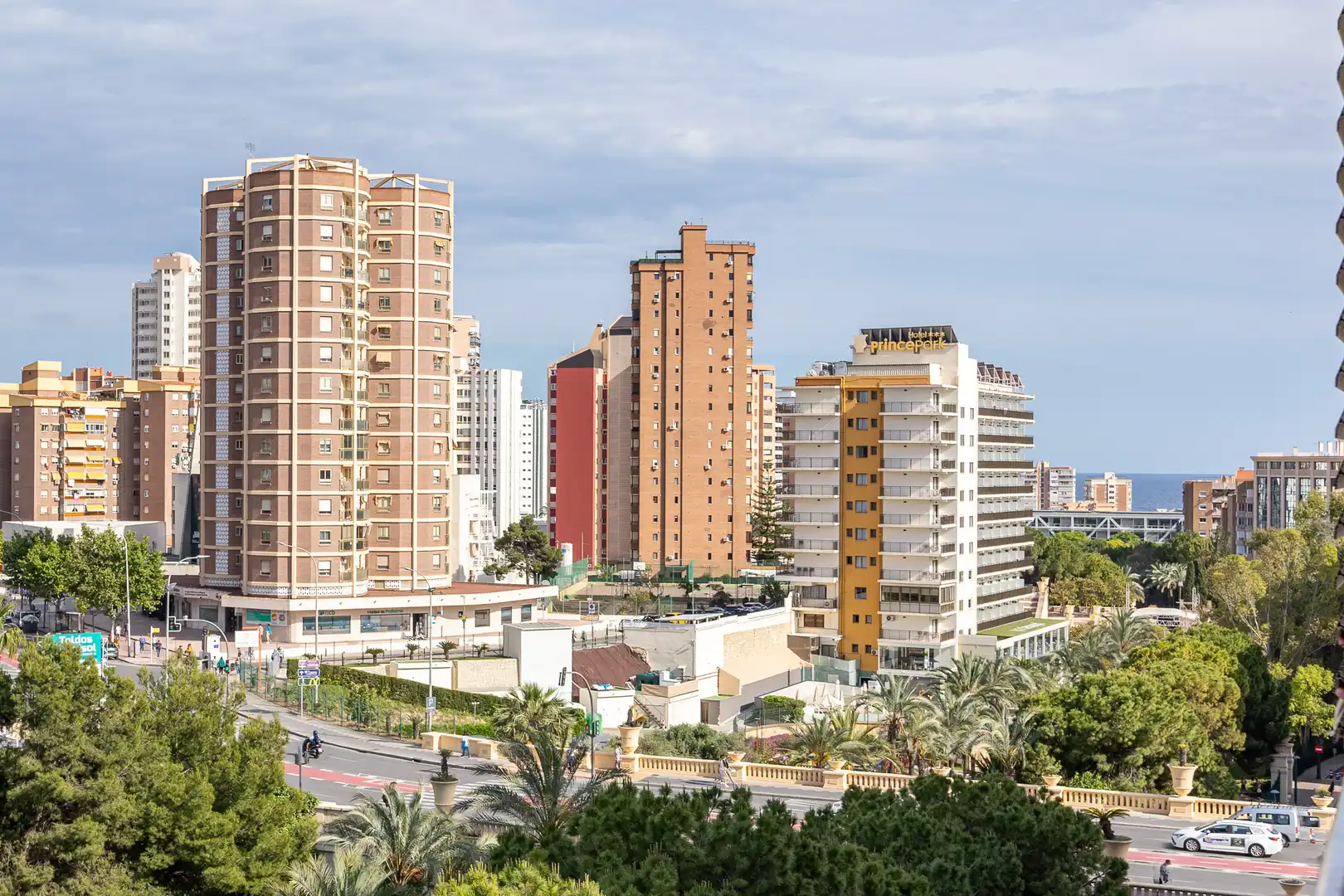 Vista exterior de Piso en venta en Benidorm con Amueblado y Balcón