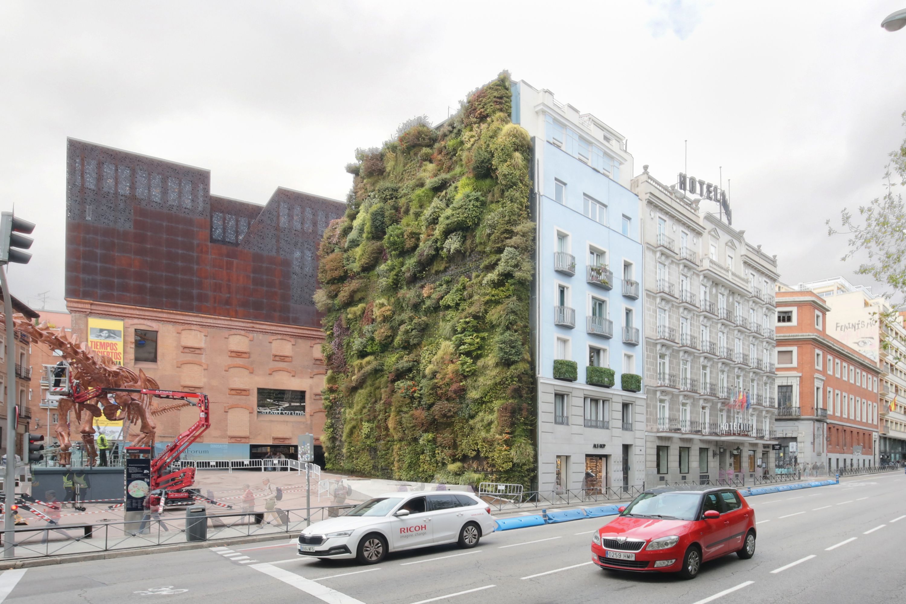 Exterior view of Flat for sale in  Madrid Capital  with Air Conditioner and Heating
