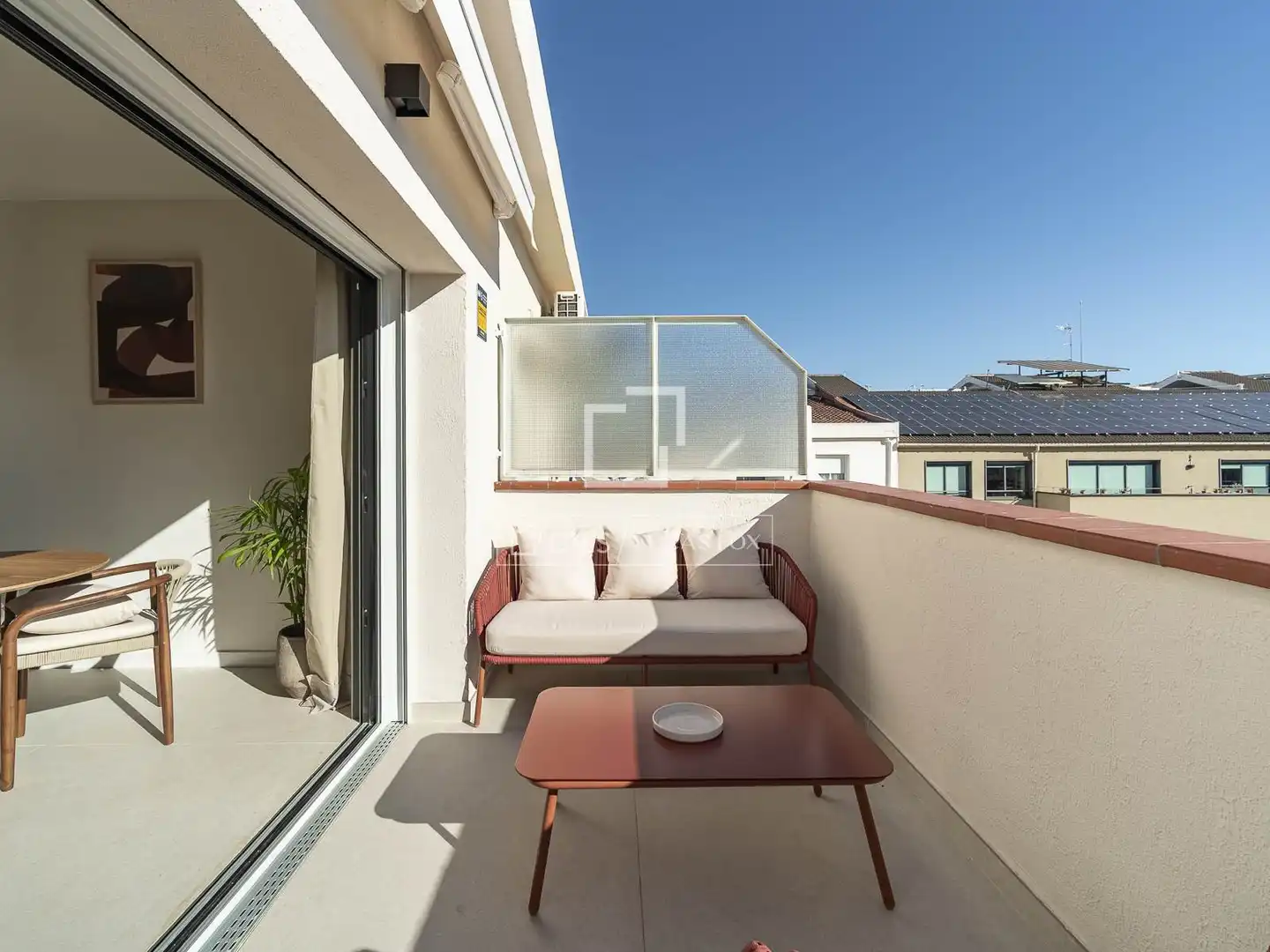 Balcony of Flat for sale in Barcelona  with Air Conditioner, Heating and Parquet flooring