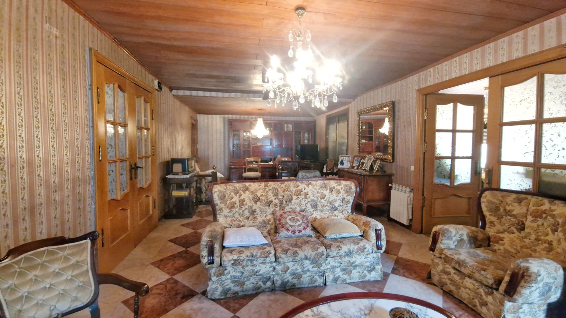 Living room of House or chalet for sale in Sant Just Desvern  with Air Conditioner, Heating and Private garden