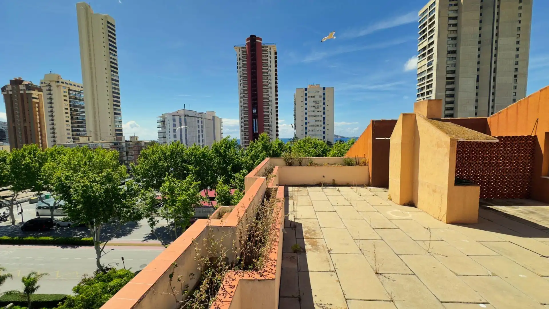 Terrassa de Dúplex en venda en Benidorm amb Aire condicionat, Calefacció i Moblat