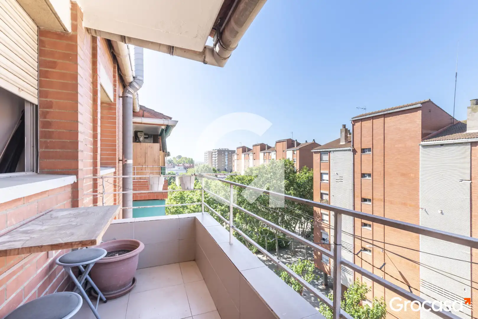 Balcony of Flat for sale in Cornellà de Llobregat  with Heating and Balcony