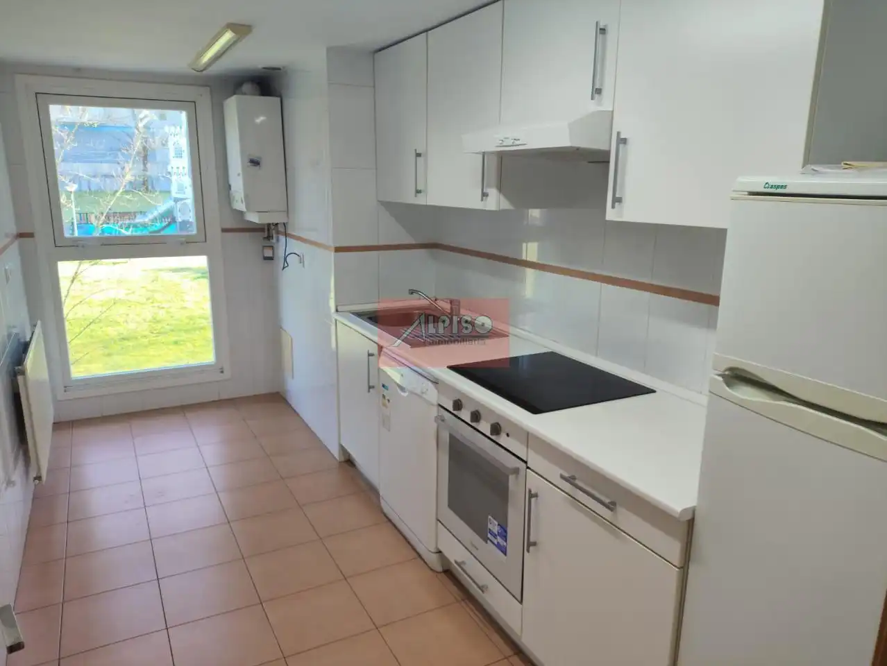 Kitchen of Flat for sale in Ourense Capital   with Heating and Furnished