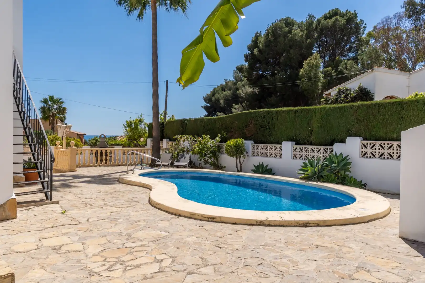 Garten von Haus oder Chalet zum Verkauf in Moraira mit Klimaanlage