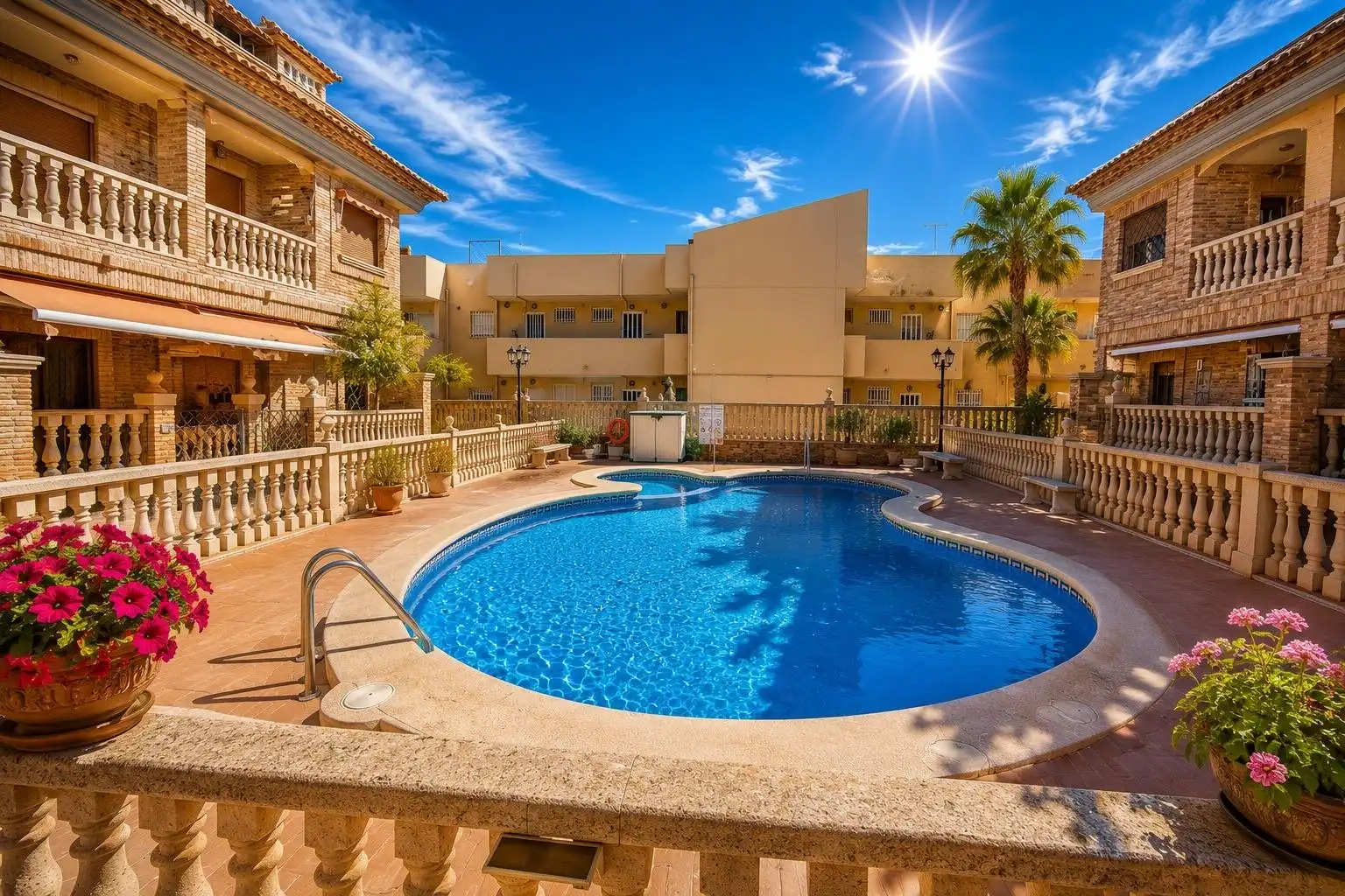 Swimming pool of Houses for sale in San Pedro del Pinatar  with Private garden, Terrace and Storage room