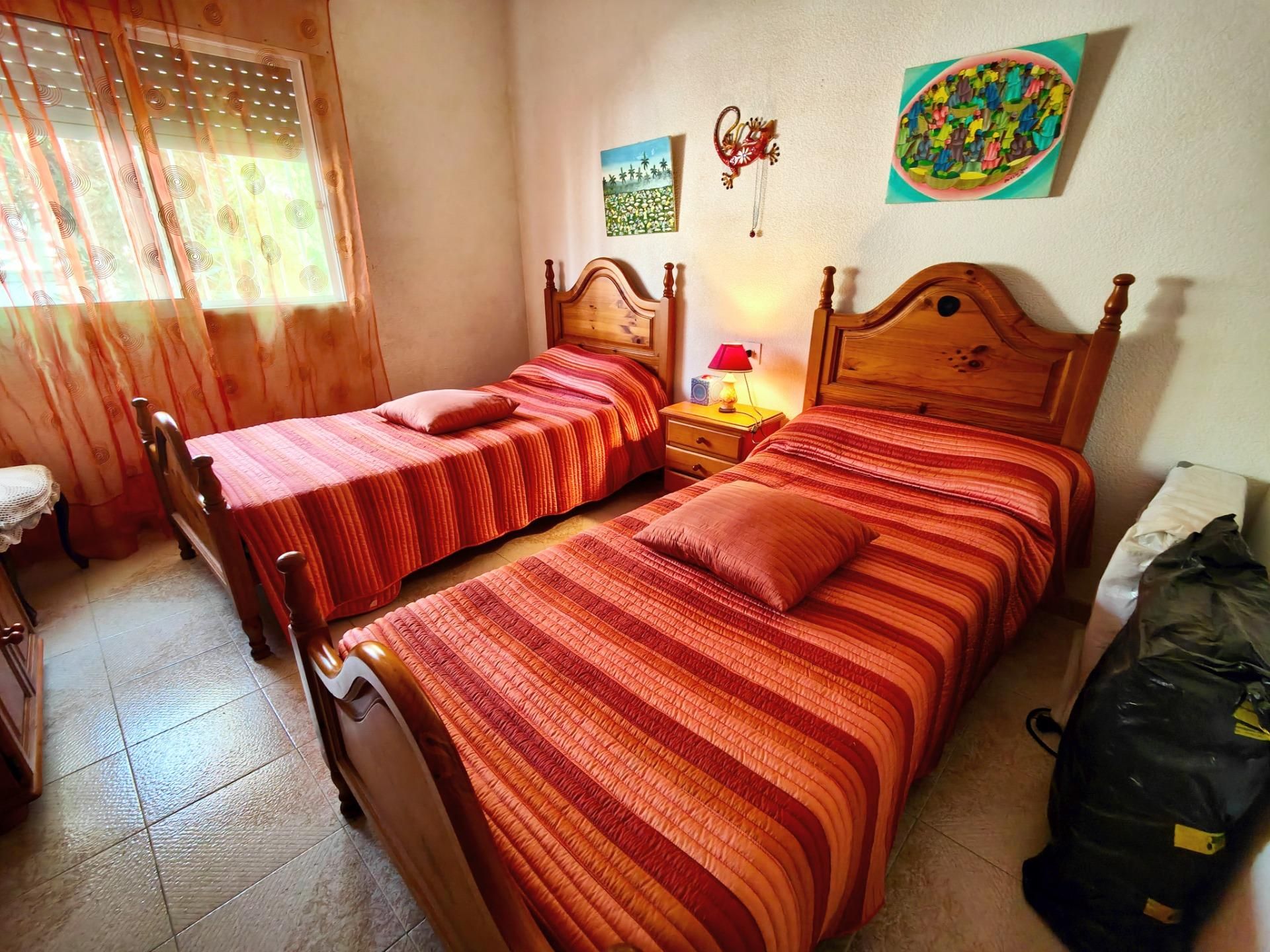 Dormitori de Casa o xalet en venda en Alcanar amb Jardí privat, Terrassa i Piscina