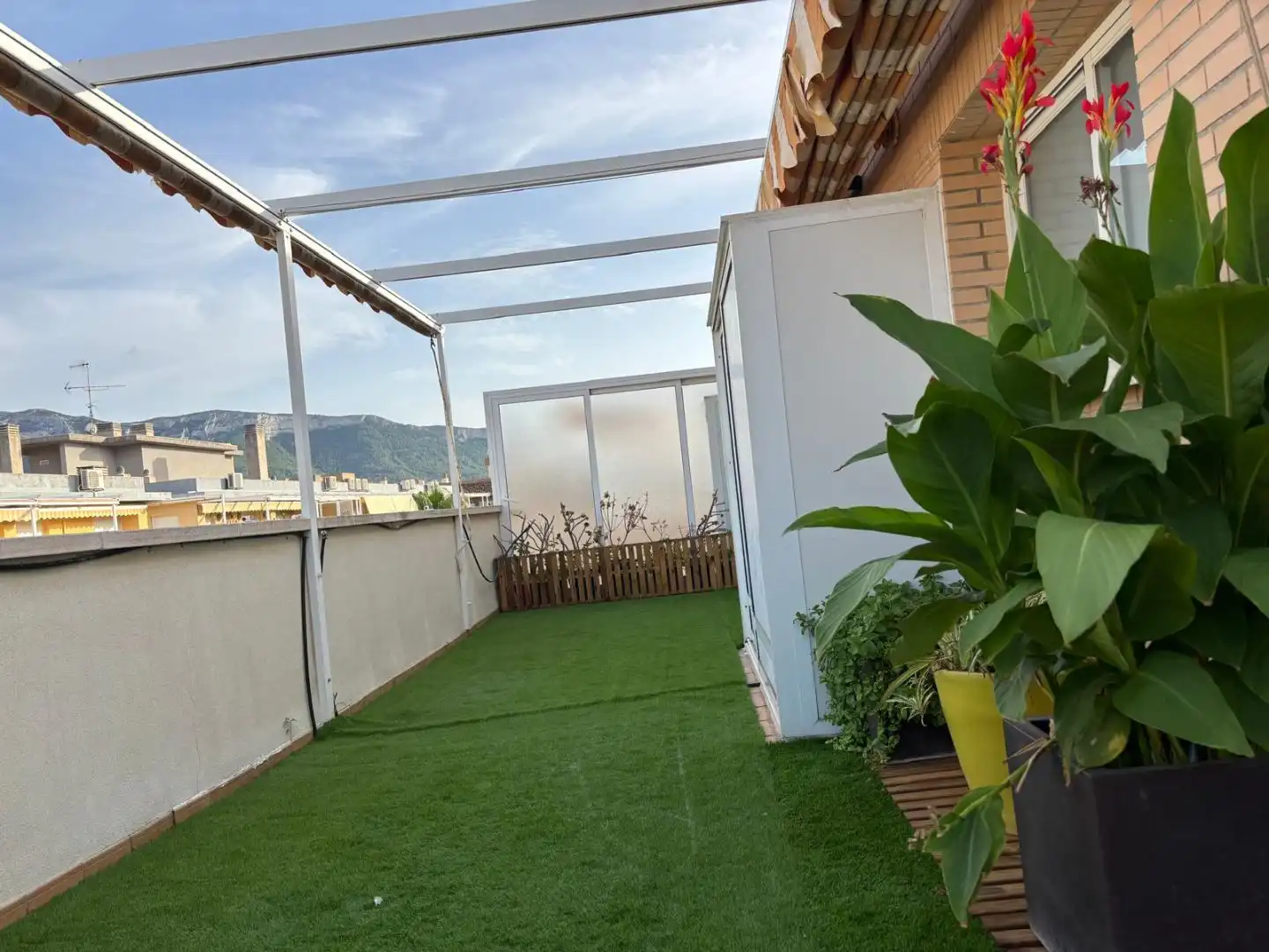 Terrasse von Wohnung zur Miete in Dénia mit Klimaanlage, Terrasse und Schwimmbad