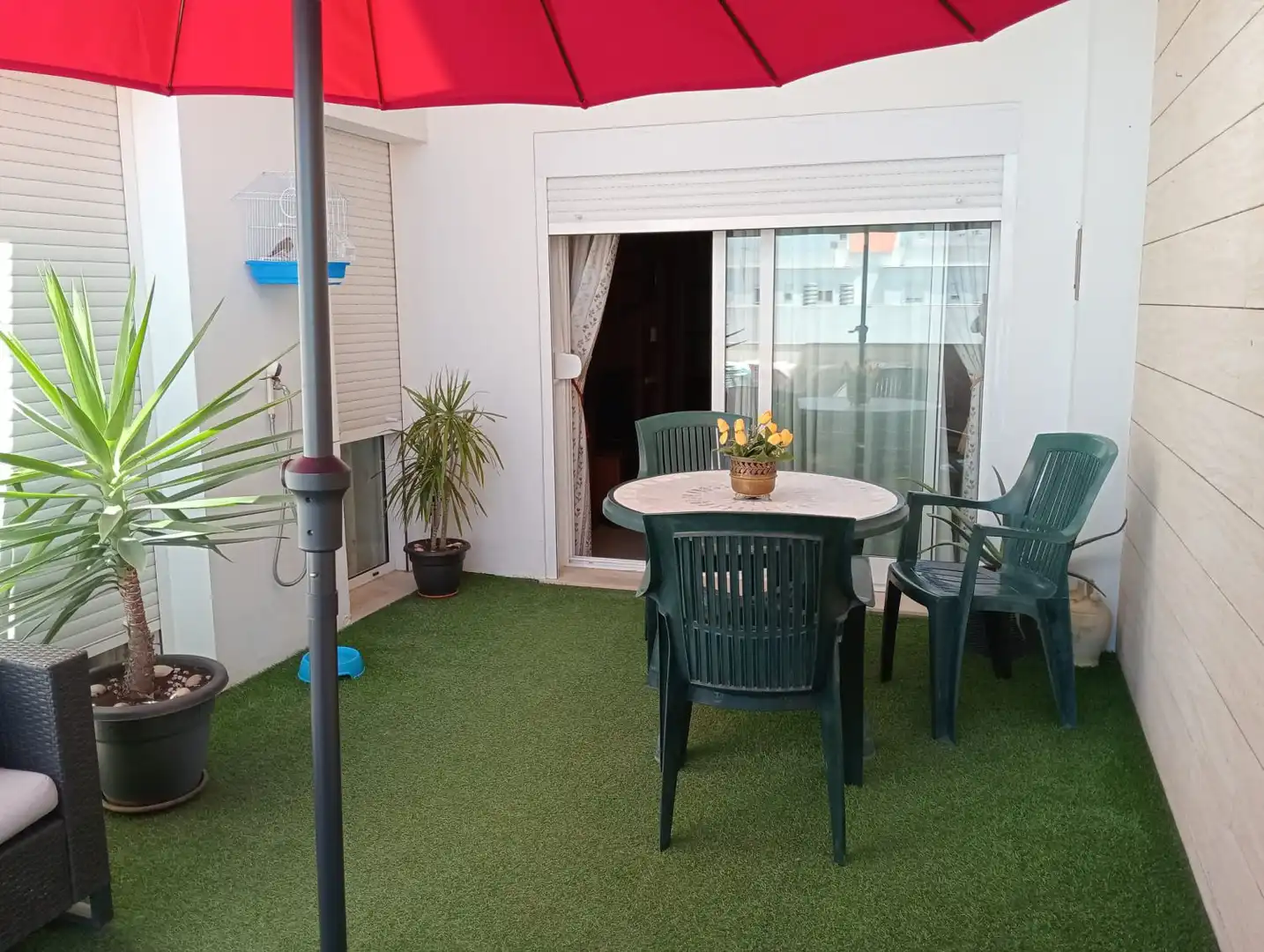 Terrasse von Wohnung zum Verkauf in Conil de la Frontera mit Klimaanlage, Heizung und Terrasse