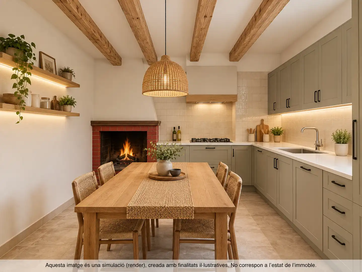 Casa a schiera con giardino in vendita a Centelles, imagen 2