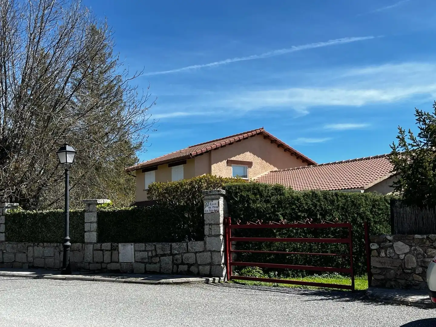 Vista exterior de Residencial en venda en Rascafría