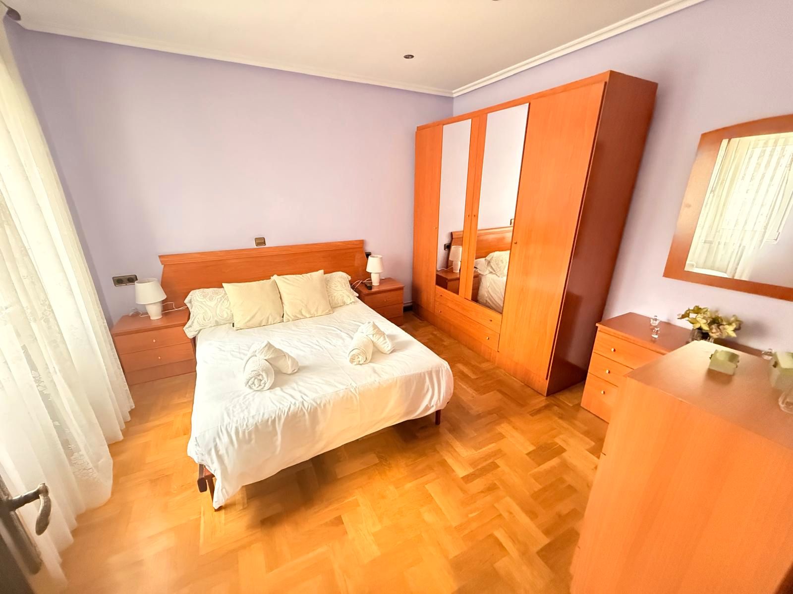 Bedroom of Flat for sale in Gijón   with Heating and Terrace