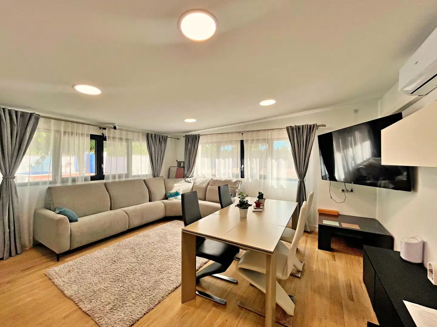 Sala de estar de Casa o chalet en venta en La Sénia con Piscina