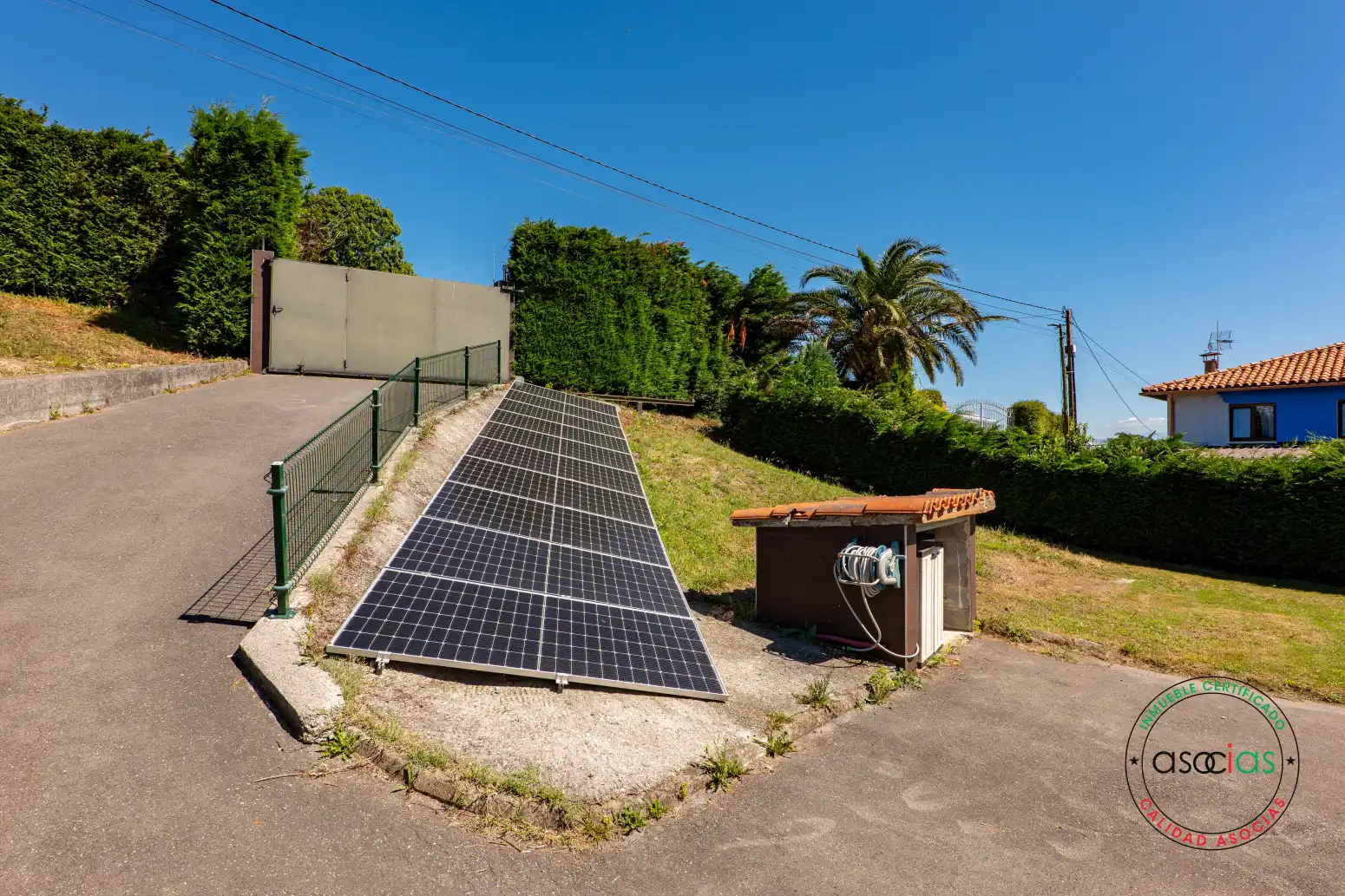 Vista exterior de Casa o chalet en venta en Gijón  con Calefacción, Jardín privado y Terraza