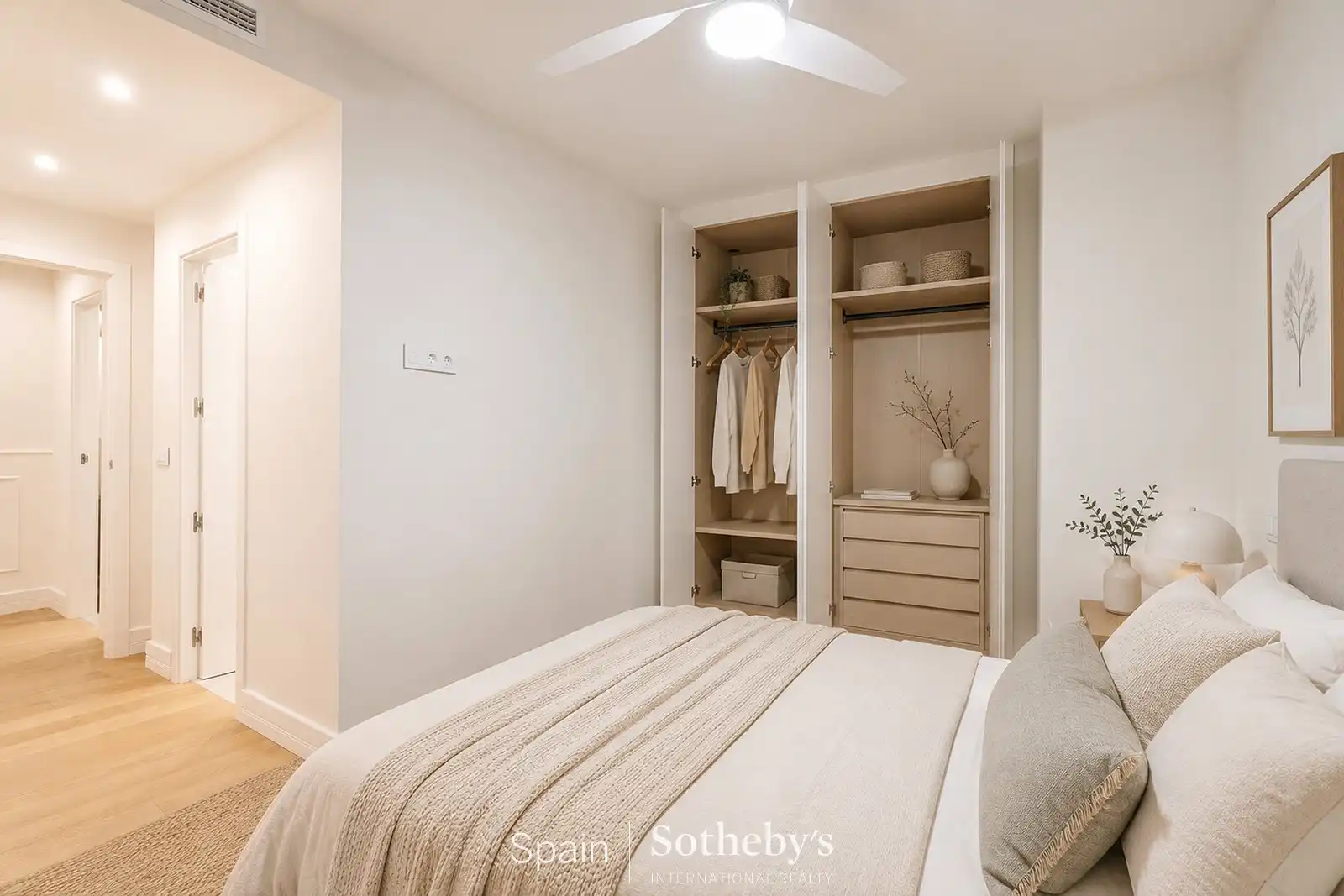 Schlafzimmer von Wohnungen zum Verkauf in Madrid mit Klimaanlage und Heizung