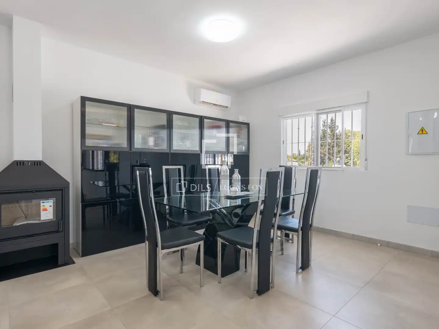 Menjador de Finca rústica en venda en Cártama amb Aire condicionat, Jardí privat i Terrassa