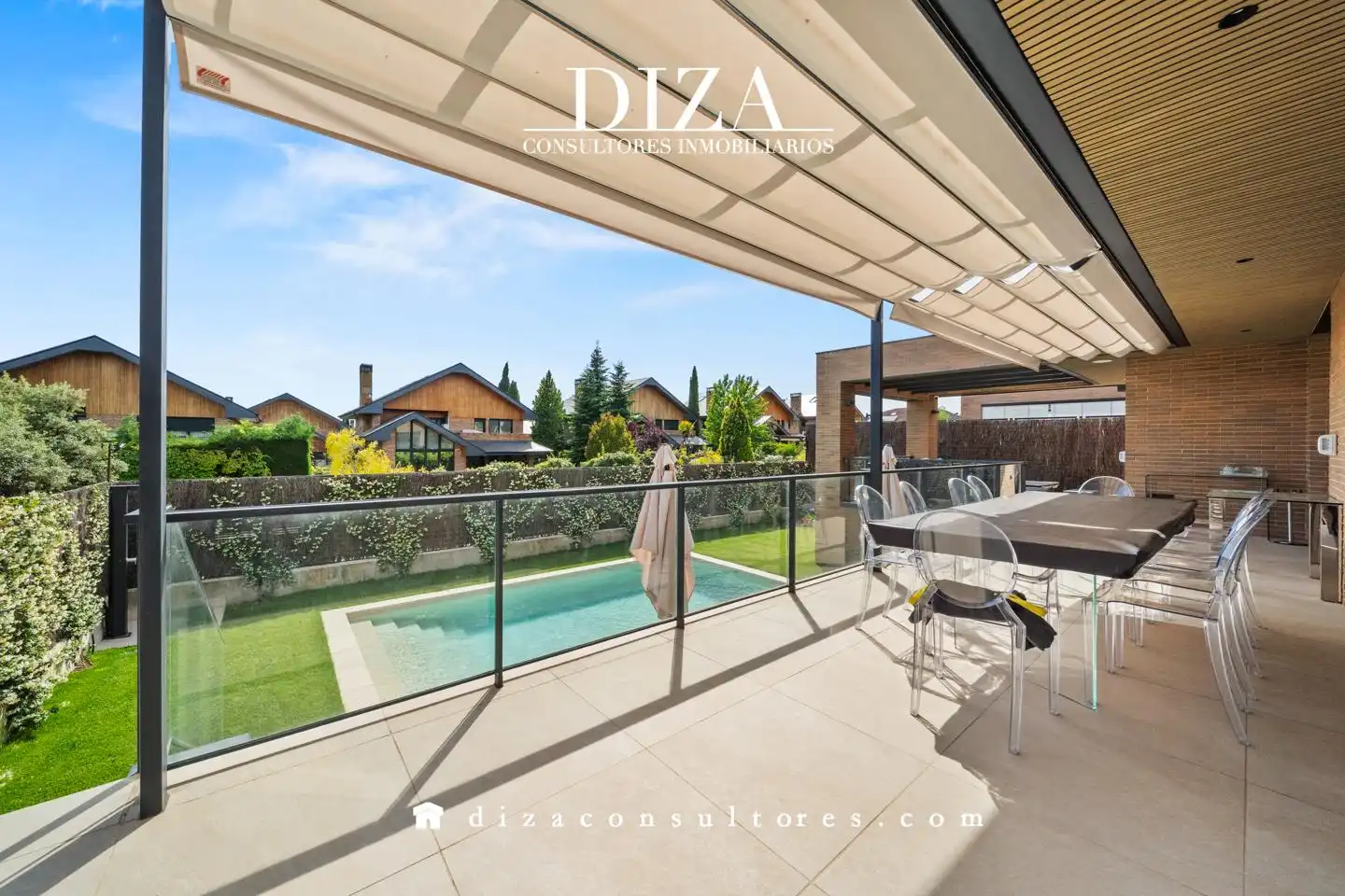 Terrace of Houses for sale in Las Rozas de Madrid  with Air Conditioner, Heating and Private garden