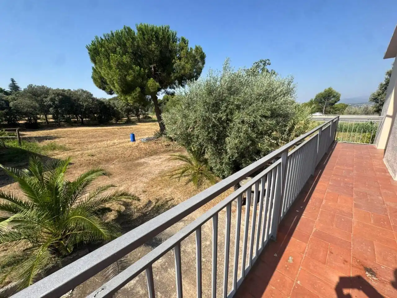 Terrassa de Finca rústica en venda en Canovelles amb Calefacció, Jardí privat i Terrassa