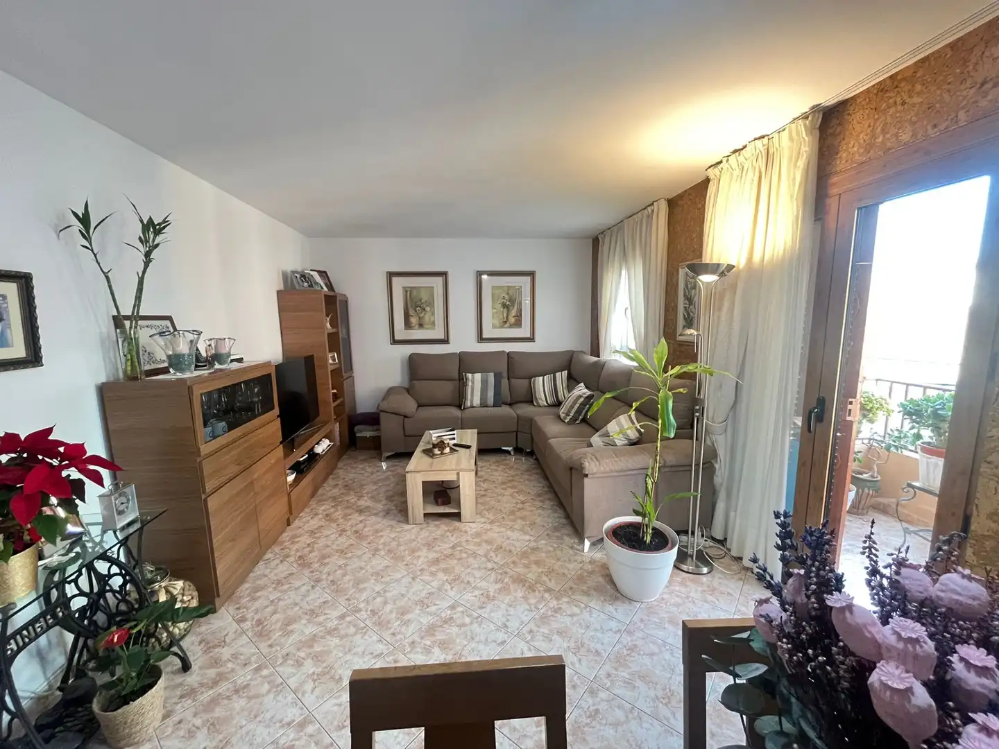 Sala d'estar de Pis en venda en  Palma de Mallorca amb Aire condicionat, Calefacció i Moblat