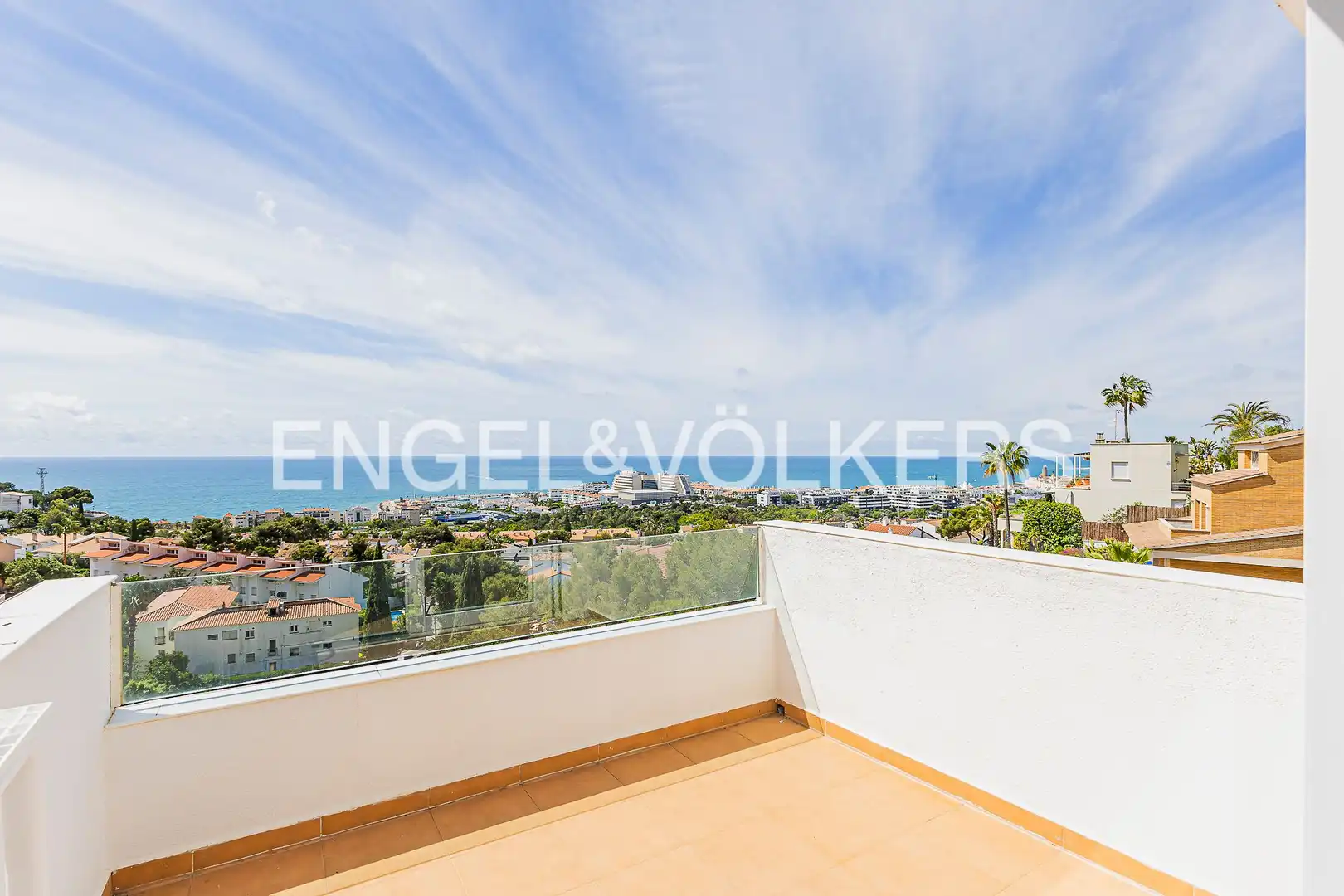 Terraza de Casa o chalet en venta en Sitges con Aire acondicionado, Calefacción y Jardín privado