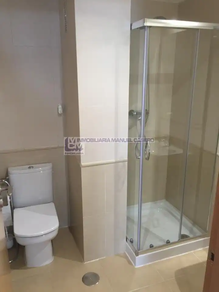 Bathroom of Apartments for rent in Cáceres  with Air Conditioner and Heating