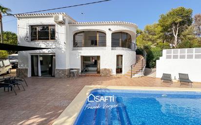 Vista exterior de Casa o xalet en venda en Jávea / Xàbia amb Aire condicionat, Calefacció i Terrassa