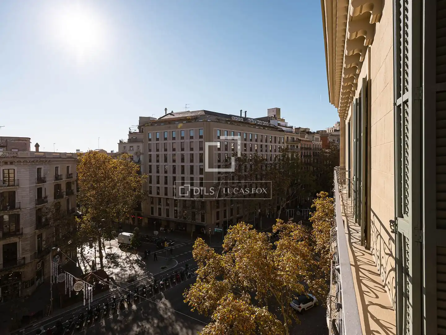 Vista exterior de Piso en venta en Barcelona con Aire acondicionado, Calefacción y Parquet