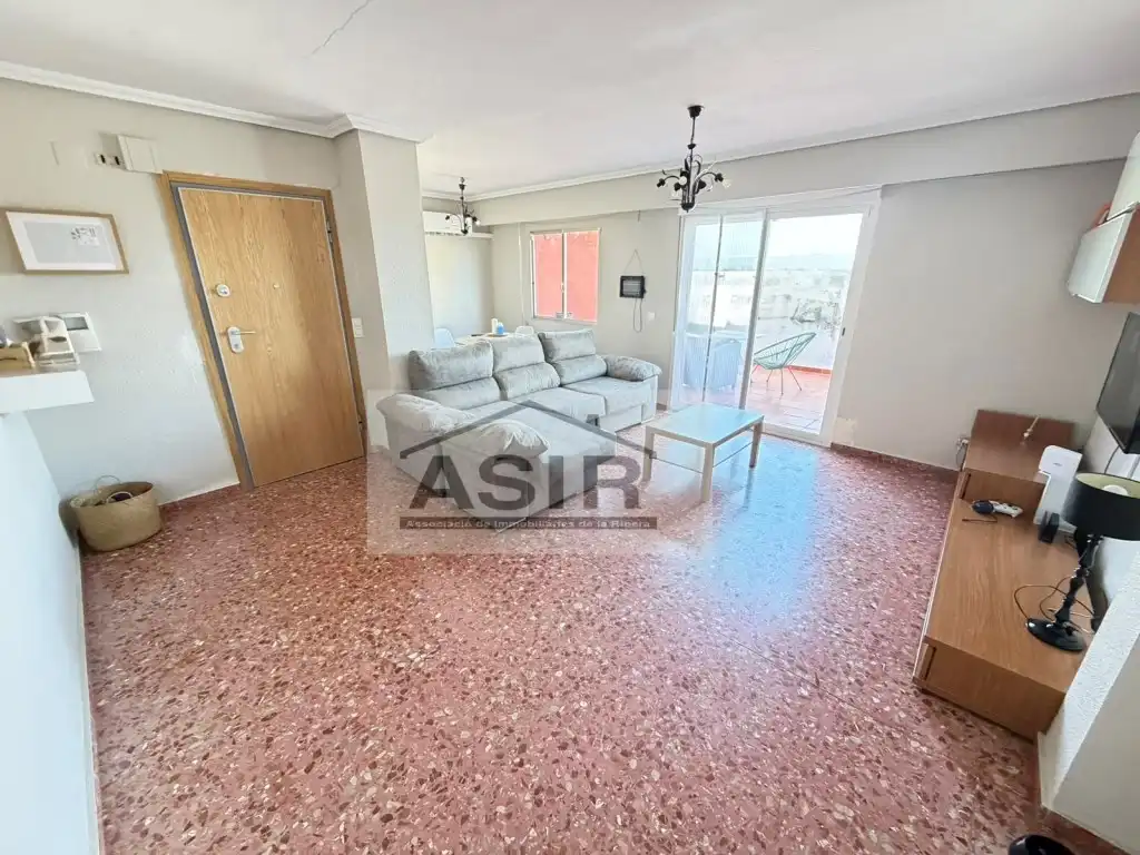 Wohnzimmer von Dachboden zum Verkauf in Alzira mit Terrasse