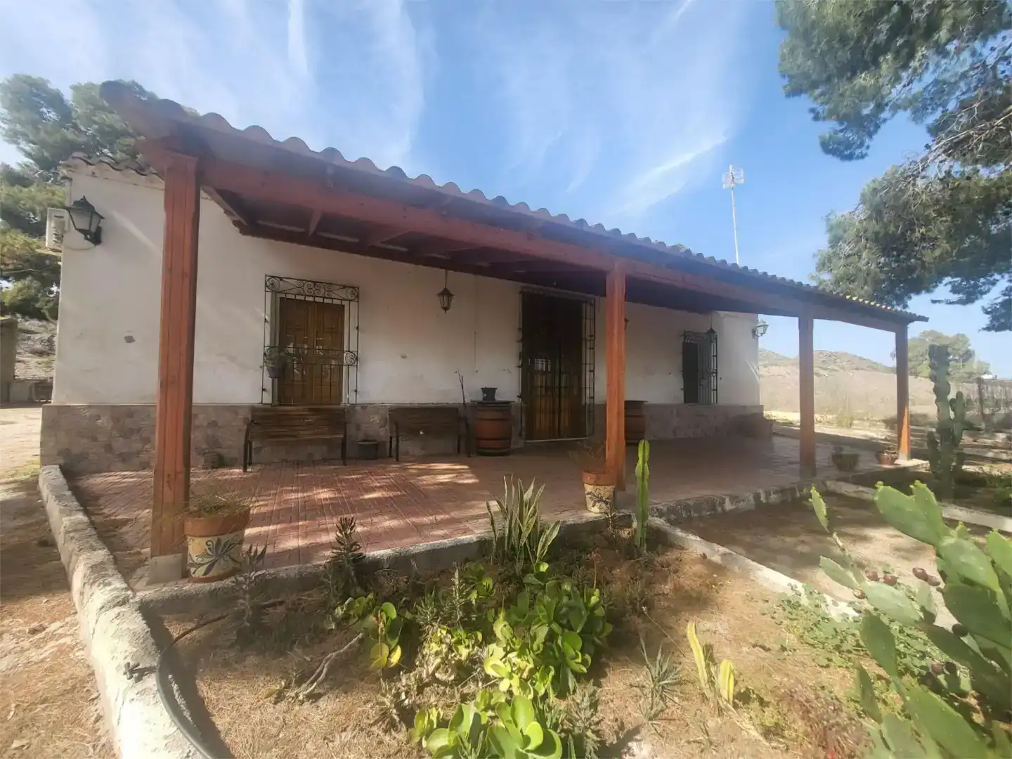 Vista exterior de Finca rústica en venda en Águilas