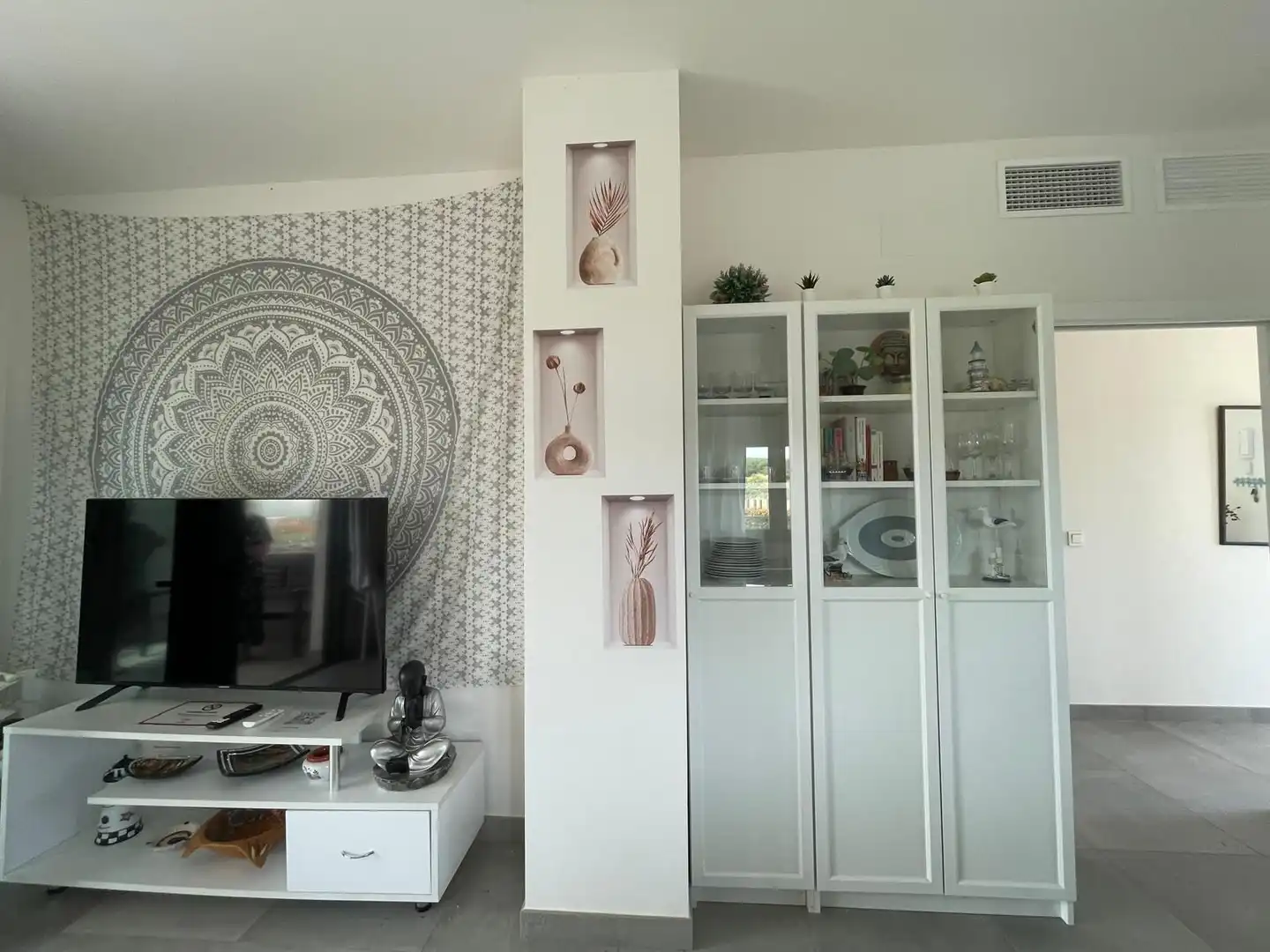 Living room of Apartments for rent in El Rompido  with Air Conditioner, Heating and Terrace