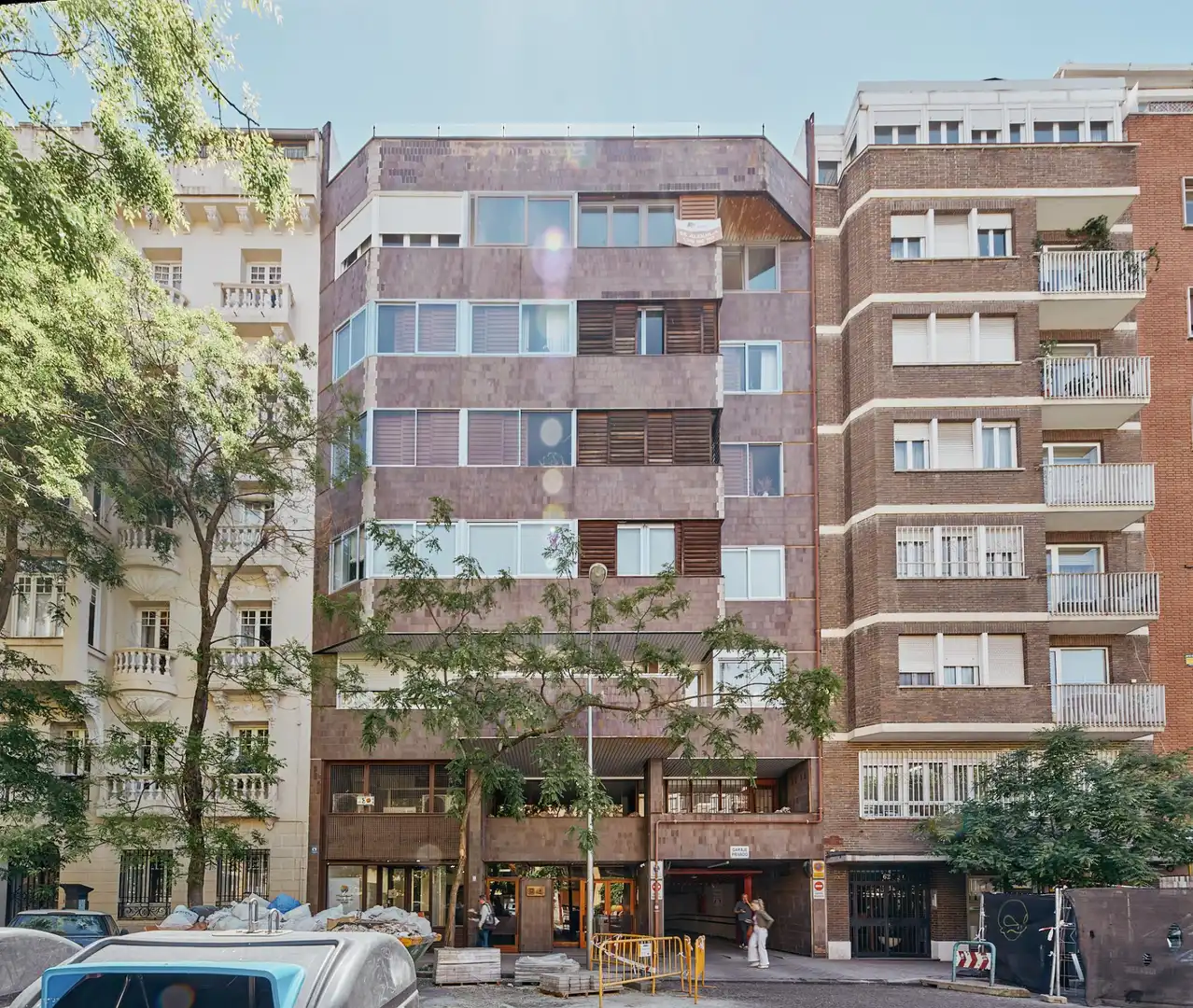 Exterior view of Flat for sale in Madrid  with Air Conditioner, Heating and Swimming Pool