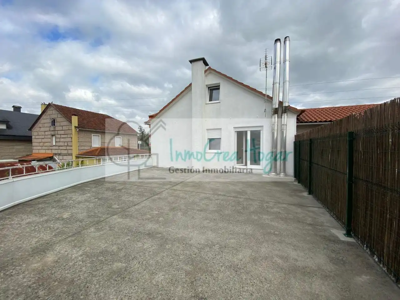 Exterior view of Flat for rent in Mos  with Heating, Terrace and Storage room